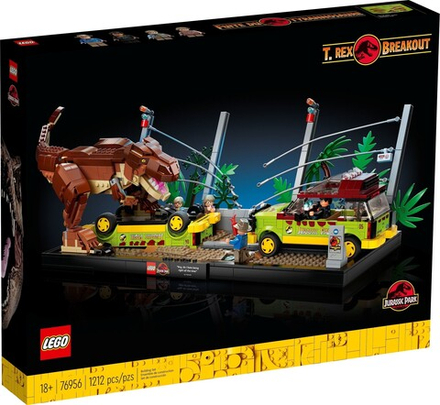 Конструктор LEGO Jurassic World 76956 Тираннозавр на свободе