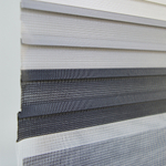 Штора рулонная "День/ночь" 60*160см черно-белая, 110г/м2, NNSR037