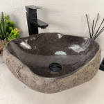 Раковина из речного камня RS-65069 44*36*16 0861