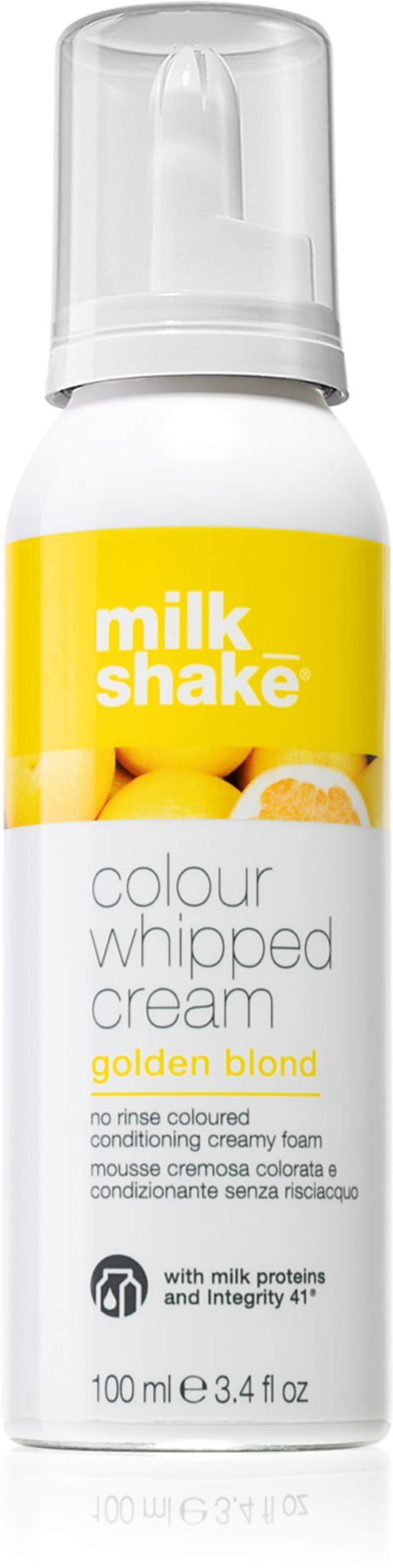 Milk Shake Colour Whipped Cream - тонизирующий мусс для всех типов волос /  Golden Blond 100  ml  / GTIN 8032274101925