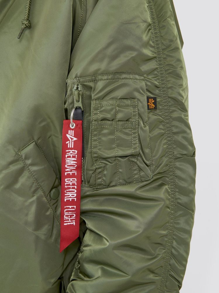 Куртка Alpha Industries N-2B Short Waist Parka (Sage Green)