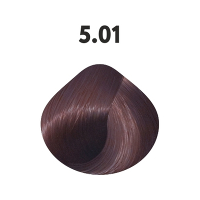 5.01 крем-краска KAARAL AAA Color Collection светлый каштан натуральный пепельный - 100 мл.