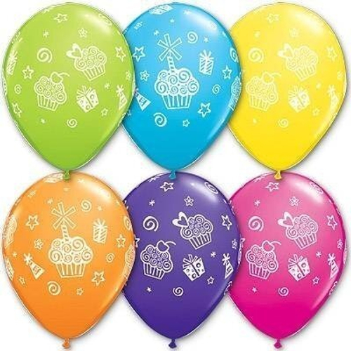 Облако шаров «Кексы и Подарки»