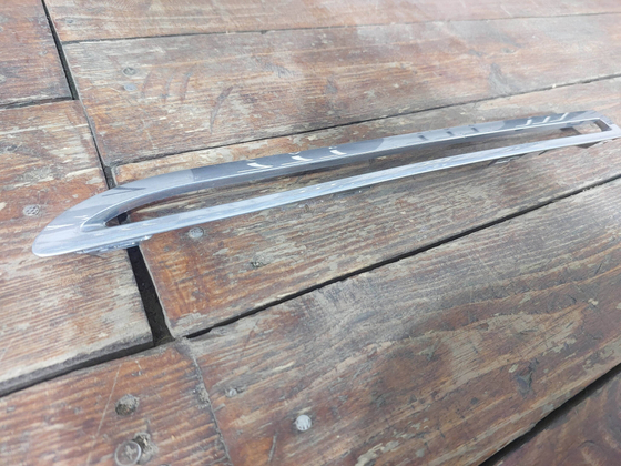 Молдинг решетки радиатора Mercedes GLE (V167) 18-нв Б/У Оригинал A1678854703