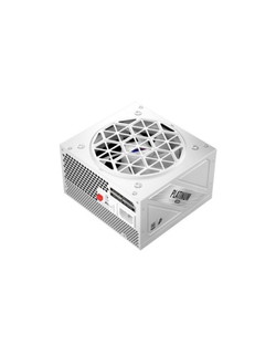 Блок питания 1STPLAYER NGDP Platinum 1000W White / ATX3.0, APFC, 80 PLUS Platinum, SR + LLC + DC-DC, 120mm fan, full modular / HA-1000BA3-WH