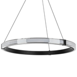 736287 Люстра ROTONDA 42W LED 2106LM 360G ЧЕРНЫЙ 3000K