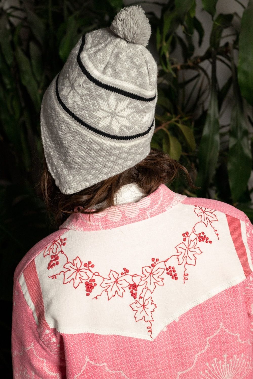 Куртка Soeurs с Кокеткой / Yoke розовая