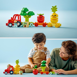 LEGO DUPLO My First — Трактор для овощей и фруктов 10982
