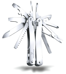 Мультитул Victorinox SwissTool Spirit X (3.0224.LB1) 105мм 26функций серебристый блистер