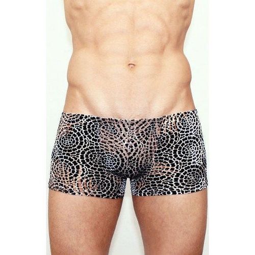 Мужские трусы боксеры леопардовые под велюр Romeo Rossi Boxer RR00229