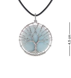 NP-01/5 Кулон с камнем «Амазонит»