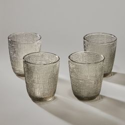 НАБОР СТАКАНОВ "TEMPO" GREY 4 ШТ./300 МЛ