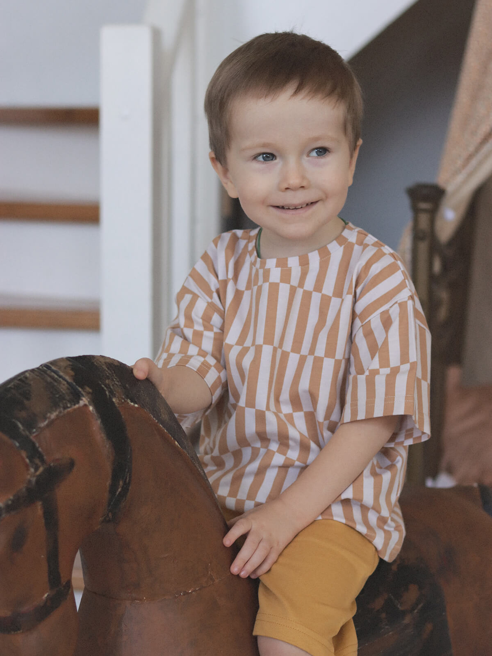 Футболка оверсайз Mjölk Тетрис, уценка