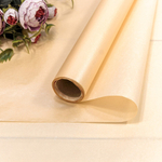Бумага В рулоне "Тишью" 50 см х 10 м Водостойкая (Персиковый)