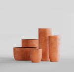 Кашпо, коллекция Color, форма YAR