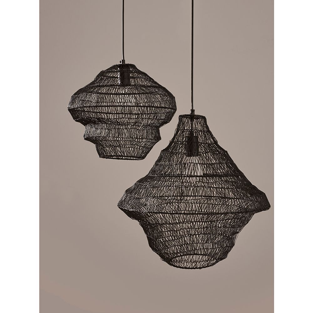 Светильник подвесной Vinger, Ø45х50 см, темно-серый