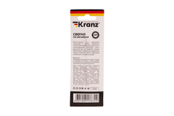 Сверло по стеклу и керамике 8 мм, 4 грани, шестигранный хвостовик KRANZ KR-91-0650