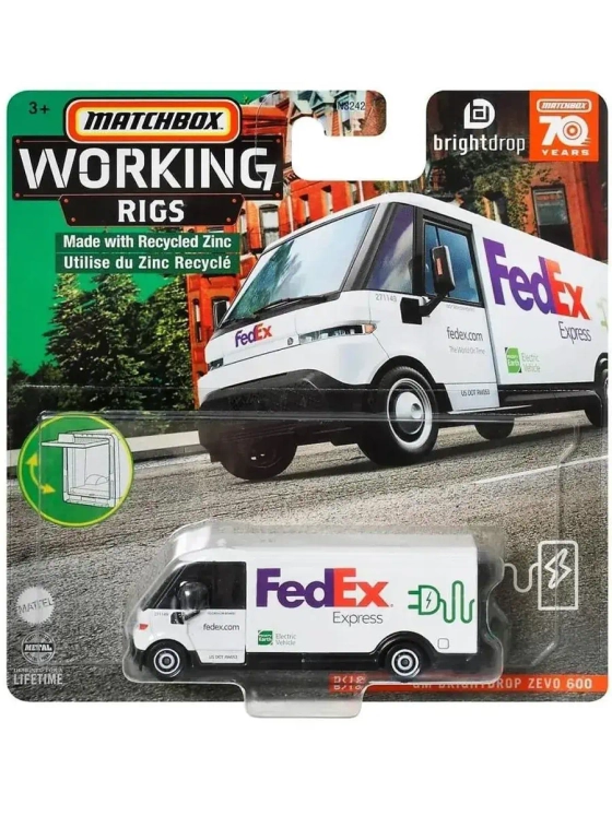 Машинка Хот Вилс Matchbox GM Brightdrop Zevo 600 HLM92