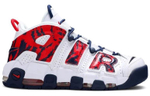 Кроссовки Nike Air More Uptempo Red Navy Camo Air