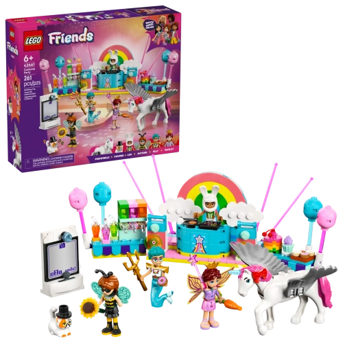 Конструктор LEGO Friends 42661 Костюмированная вечеринка с Единорогом и Феей