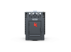 Банная печь Душа- 15 Сетка Перфорация Закрытая Каменка 8мм