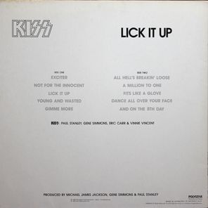 Kiss / Lick It Up (LP)