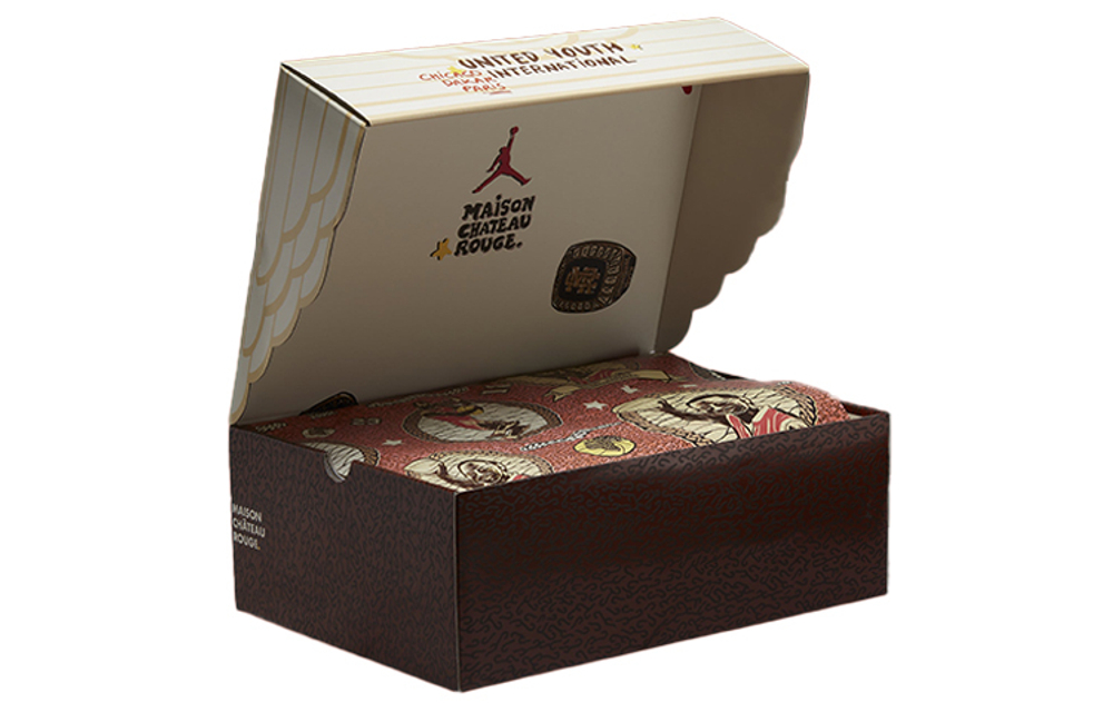 Кроссовки Maison Chteau Rouge X Jordan Air Jordan 2 Retro Sp "Orange And Sail"