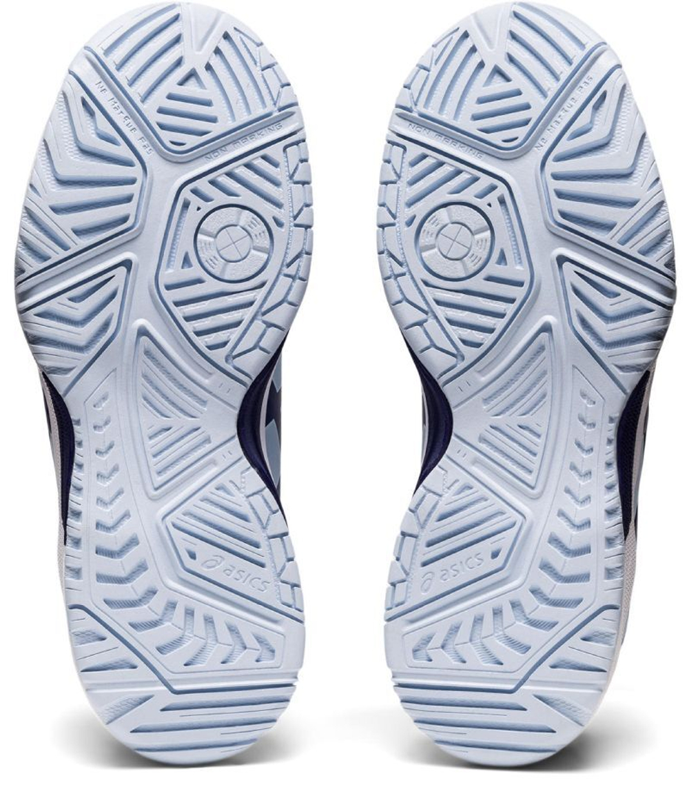 детские Кроссовки теннисные Asics Gel-Resolution 8 GS - soft sky/dive blue