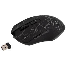 Мышь Intro MW575 беспроводная игровая 800-1600dpi черная | Intro