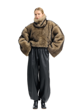 Шуба-трансформер с отстегивающимся низом GO TO PARIS Fox