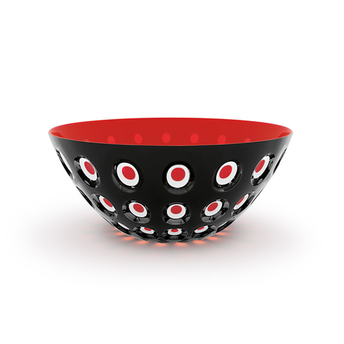 Салатник le murrine, ?25 см, акрил, черный