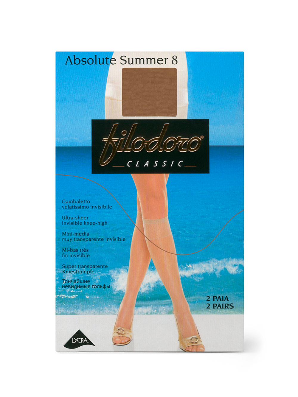 Filodoro Absolute Summer 8 (гольфы, 2 пары)