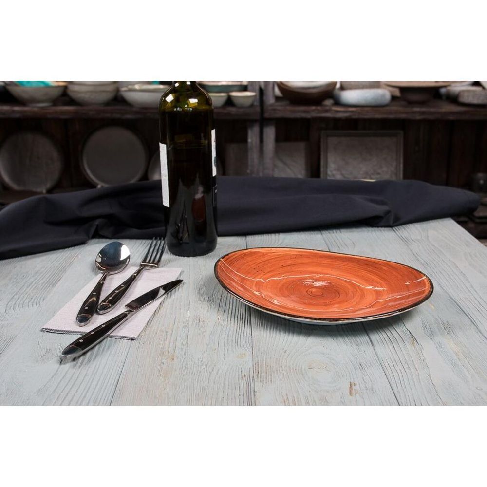 Тарелка 24,5*20 см Brown Shore Fusion P.L. Proff Cuisine [4]