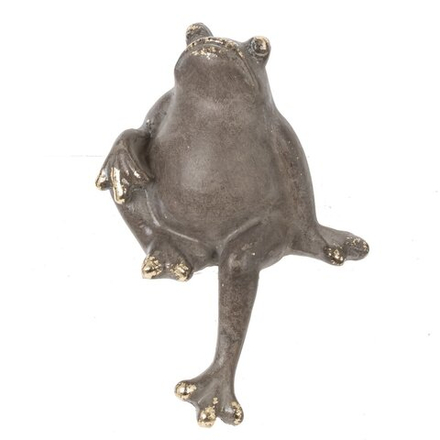 GAEM Фигурка декоративная "Лягушка", L9,5 W5 H11,5 см