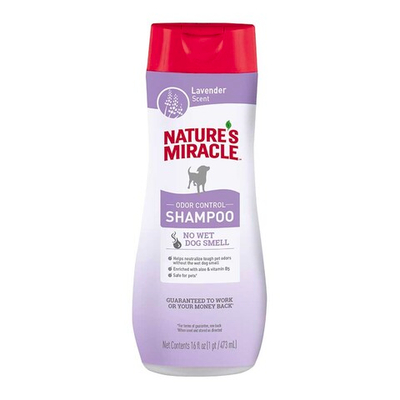 Natures Miracle Шампунь против запаха (аромат лаванды) для собак 473 мл Lavender Burst Odor Control Shampoo