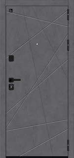 Граффити-5/5 Slate Art/Look Art 205*96 правое