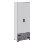 Шкаф для одежды Micon Лючия, распашной, белый,3 см