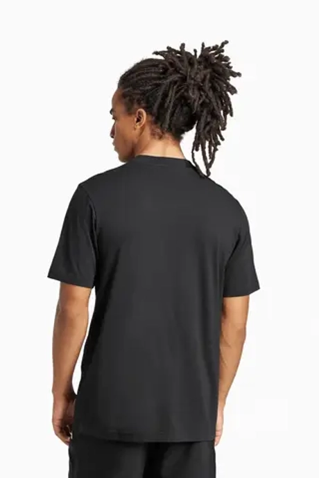 Футболка adidas Essentials Small Logo Single - черный