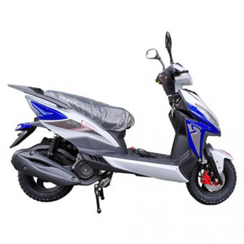 Скутер VENTO CITY 49сс (150) LED фары, + сигнализация с автозапуском цвет BLUE /WHITE