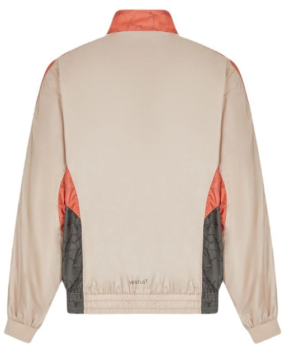 Мужская теннисная куртка EA7 Woven Bomber Jacket - Бежевый