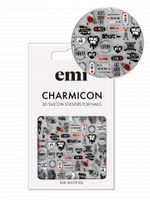 Charmicon 3D Silicone Stickers №210 Рок-н-ролл