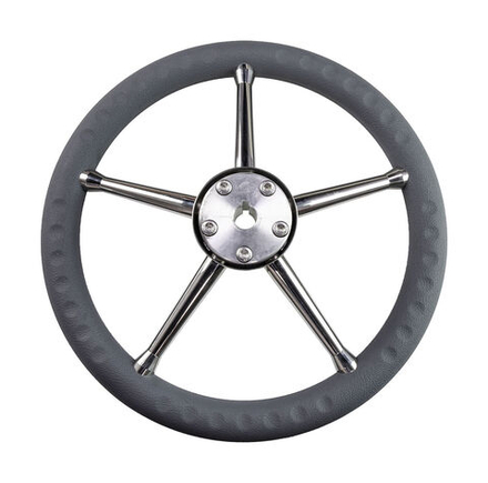 Рулевое колесо Osculati, диаметр 350 мм, цвет серый