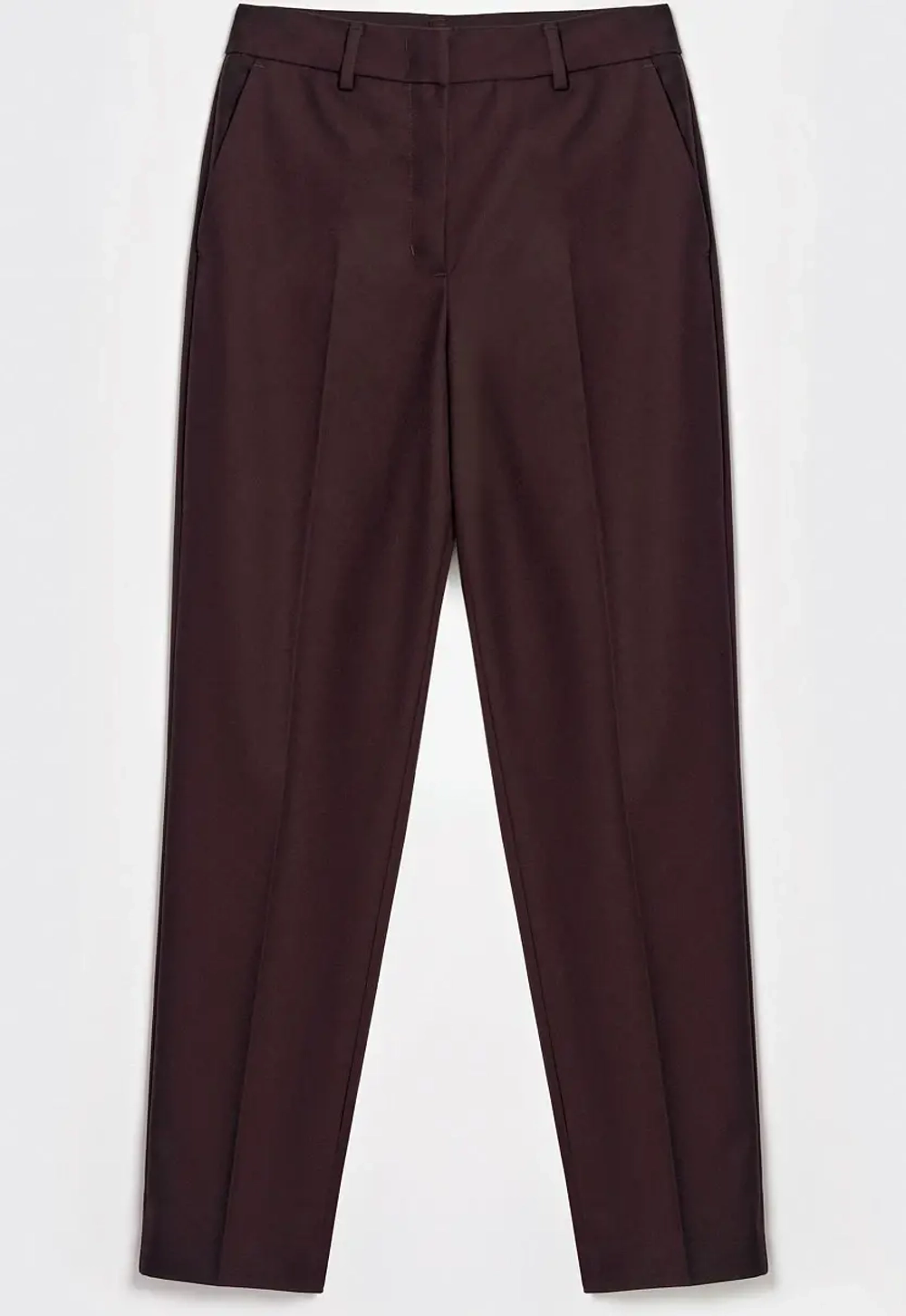 Женские брюки TROUSERS CAS F1040 BROWN DEEP BLACK