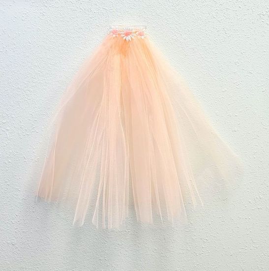 Мини фата коралловая SvetikFantasy "Для девичника" №5613.135