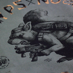 Худи оливковое Yakuza Premium 4023