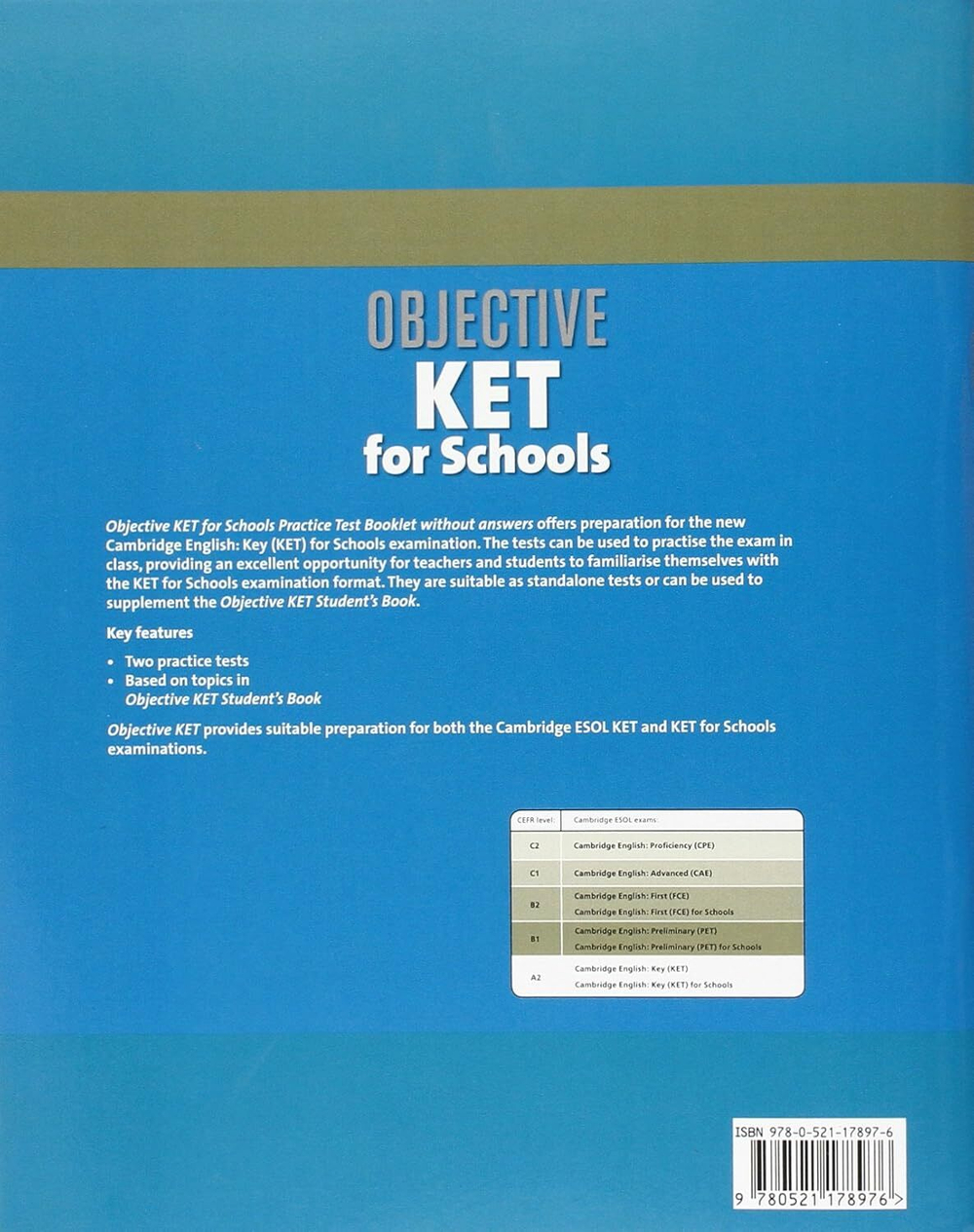 Objective KET Pr Test Booklet no ans