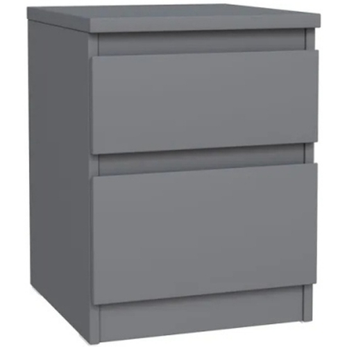 2.03.03.050.4 КАСТОР тумба 2 ящика RU серый Гуд Лакк