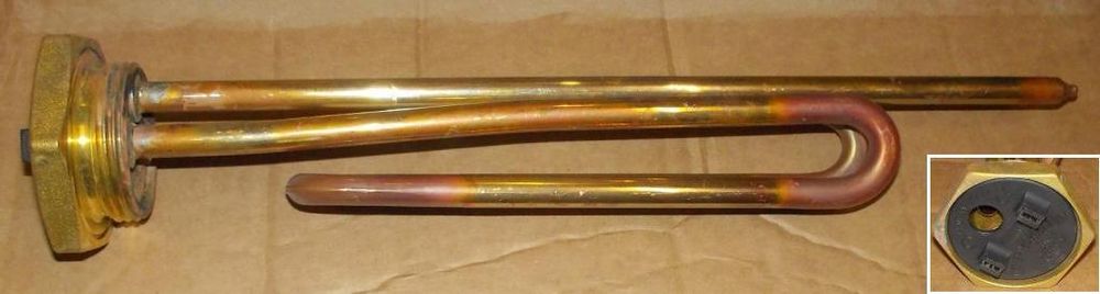 Нагревательный элемент (ТЭН) для водонагревателя 2500W - 182248, 182339 - без анода