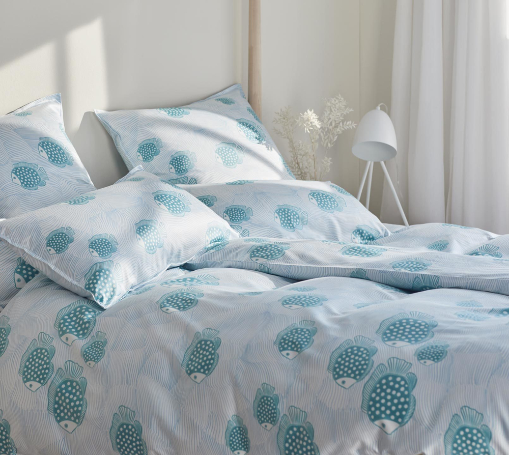 Наволочка 50х70 Elegante Float 2297R/4 морская волна