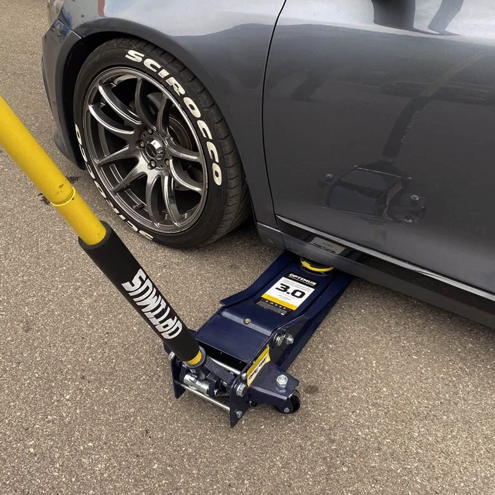 OPT-8050 Домкрат подкатной низкопрофильный, г/п 3 т, 80-515 мм